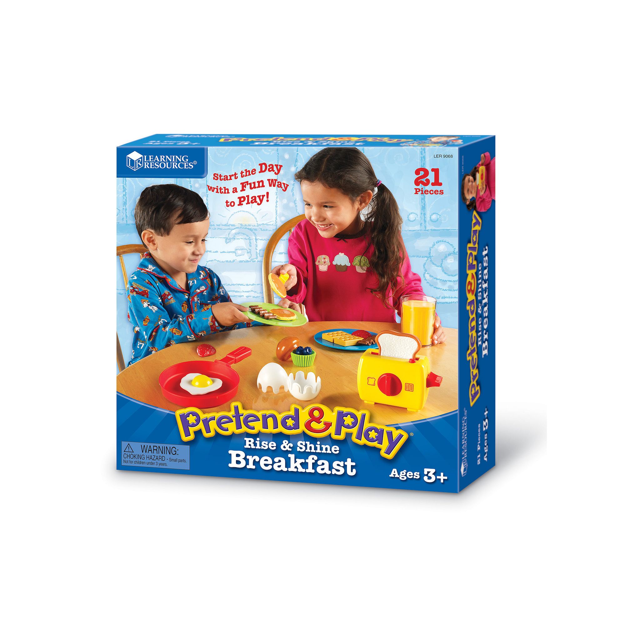 Learning Resources Play & Pretend Rise & Shine Breakfast Set, Multi