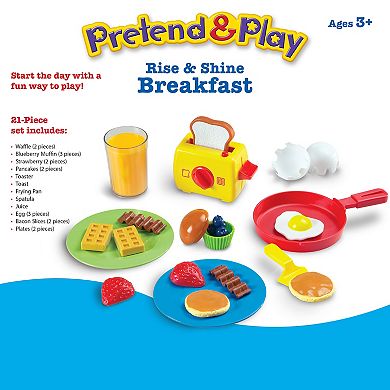 Learning Resources Play & Pretend Rise & Shine Breakfast Set