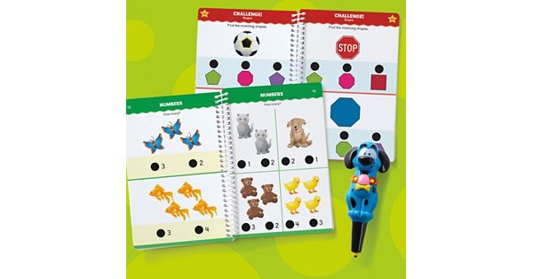 Educational Insights Hot Dots Jr. Let's Master Pre-K Math Book Set