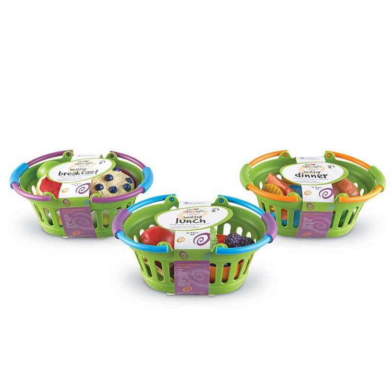 Learning Resources New Sprouts Healthy Basket Set, Multicolor