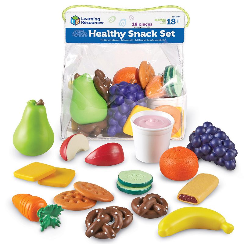 Learning Resources New Sprouts Healthy Snack Set, Multicolor