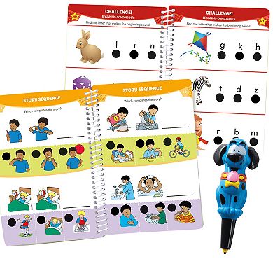 Hot Dots Jr. set and Ace—The Talking, Teaching Dog Pen