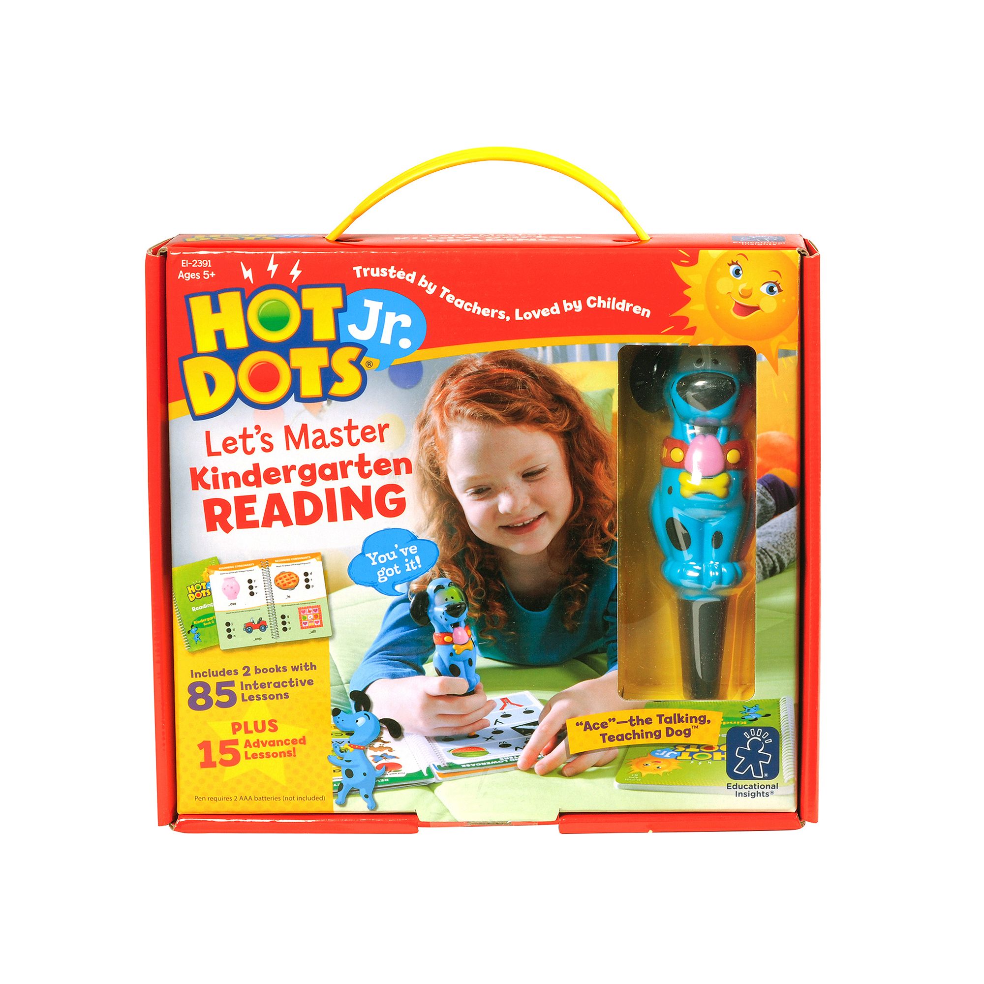 Educational Insights Hot Dots Jr. Lets Master Kindergarten Reading Book Se