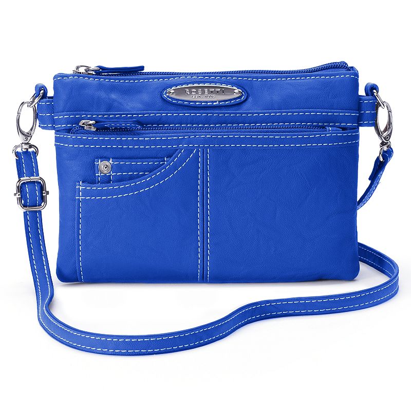 Rosetti Blue Zipper Handbag | Kohl's