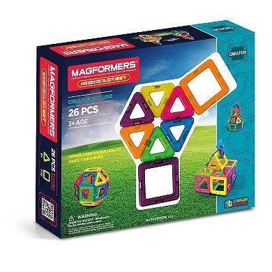 Magformers 26-pc. Neon The Best Starter Set
