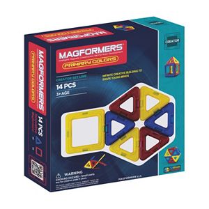 Magformers 14-pc. Designer Set Primary Color Set