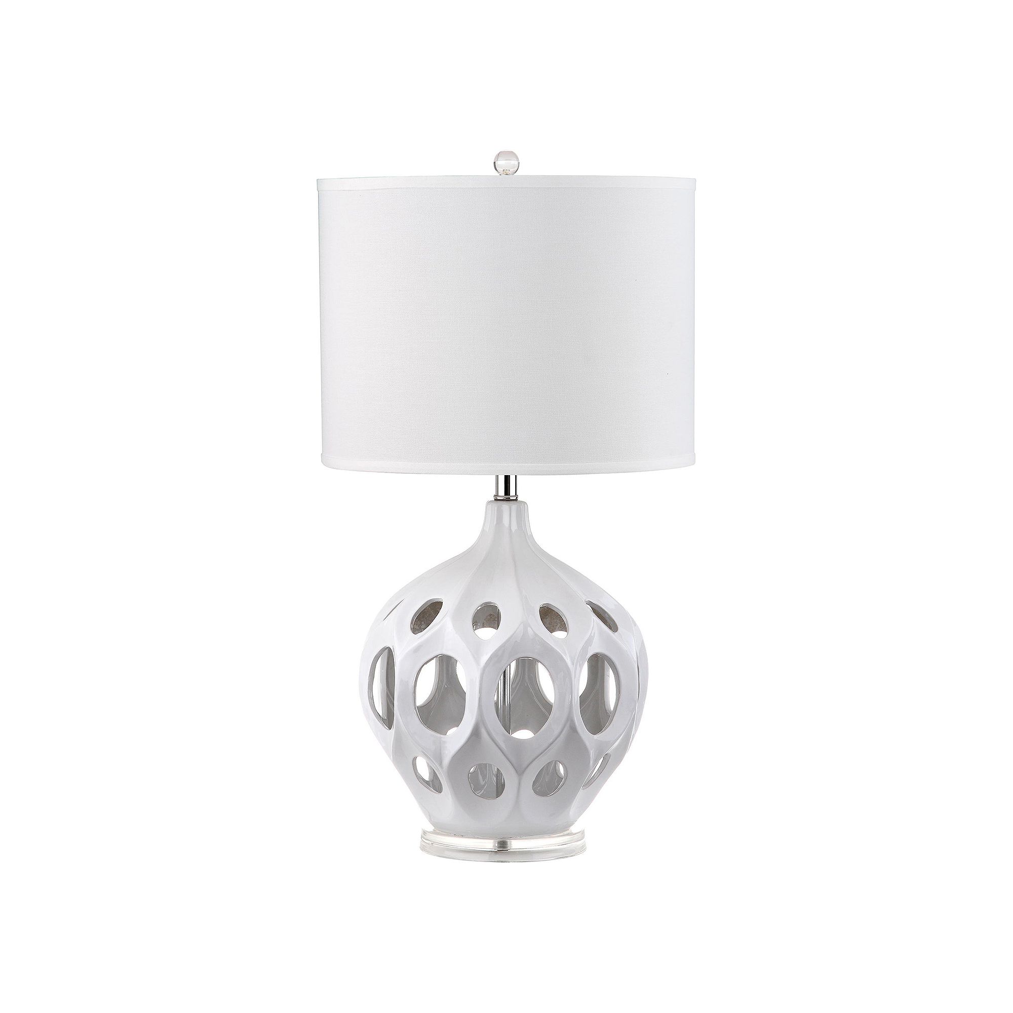 Safavieh Regina Ceramic Table Lamp, White