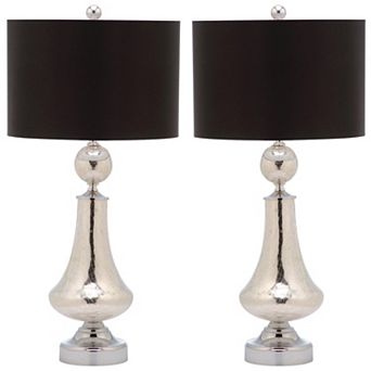 Safavieh 2 pc Crackle Glass Table Lamp Set