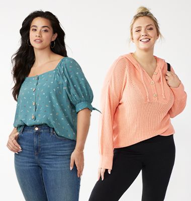 Plus Size Clothing: Plus Size Clothes | Kohl's