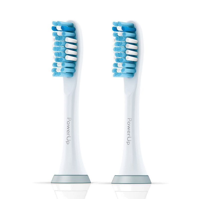 UPC 075020031914 product image for Philips Sonicare PowerUp 2-pack Soft Replacement Brush Heads, Multicolor | upcitemdb.com