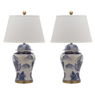 Safavieh 2 pc Shanghai Ginger Jar Lamp Set