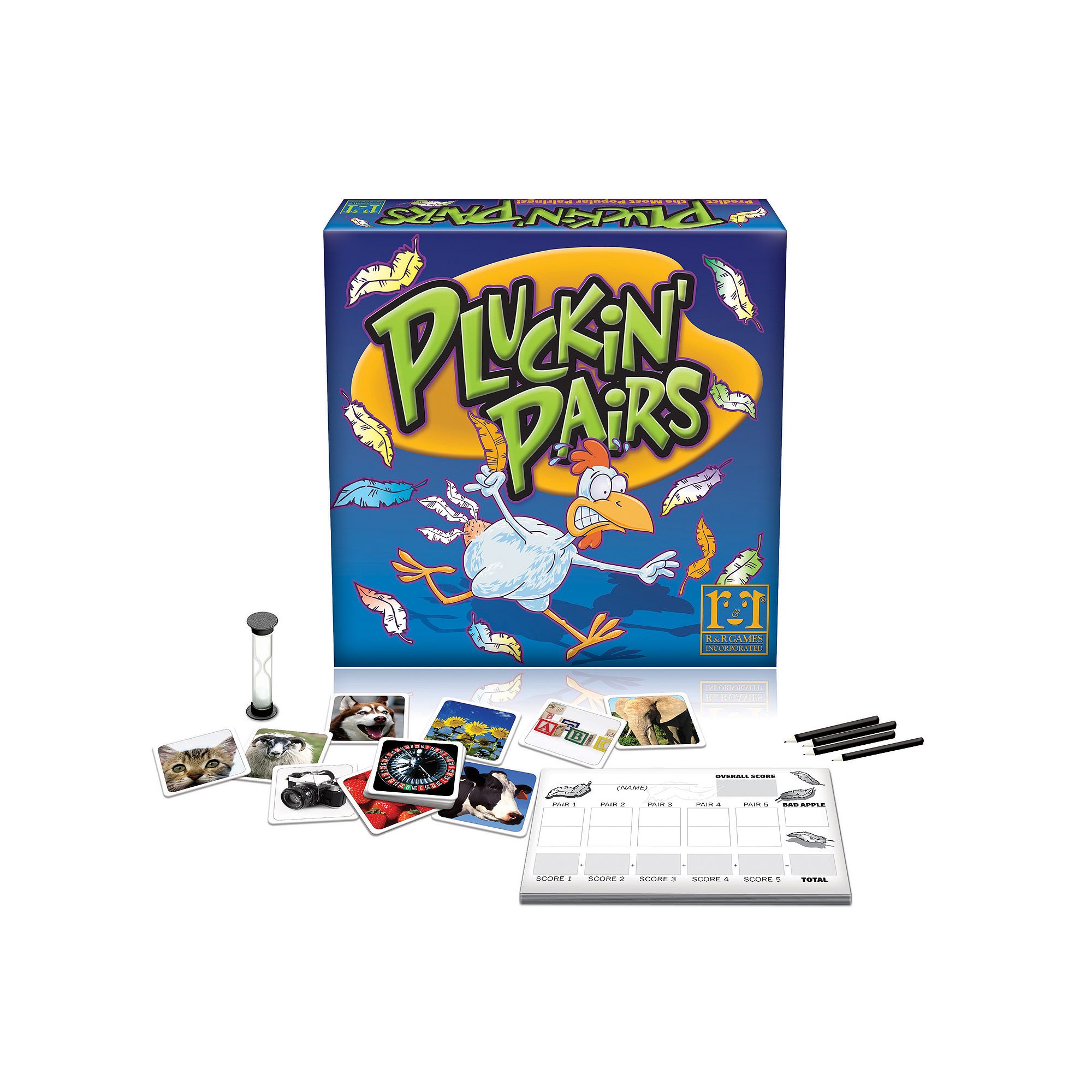 R & R Games Pluckin Pairs Game, Multi
