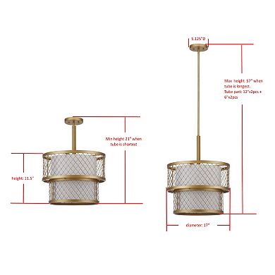 Safavieh Evie Mesh Pendant Light