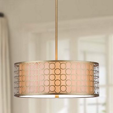 Safavieh Giotta Drum Pendant Light