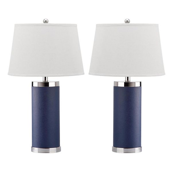 Safavieh 2-piece Column Table Lamp Set