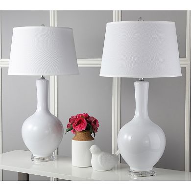 Safavieh 2-piece Blanche Gourd Lamp Set