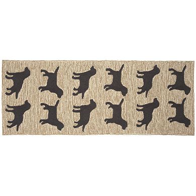 Liora Manne Frontporch Doggies Indoor Outdoor Rug