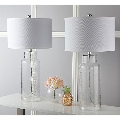 Safavieh 2-piece Bottle Glass Table Lamp