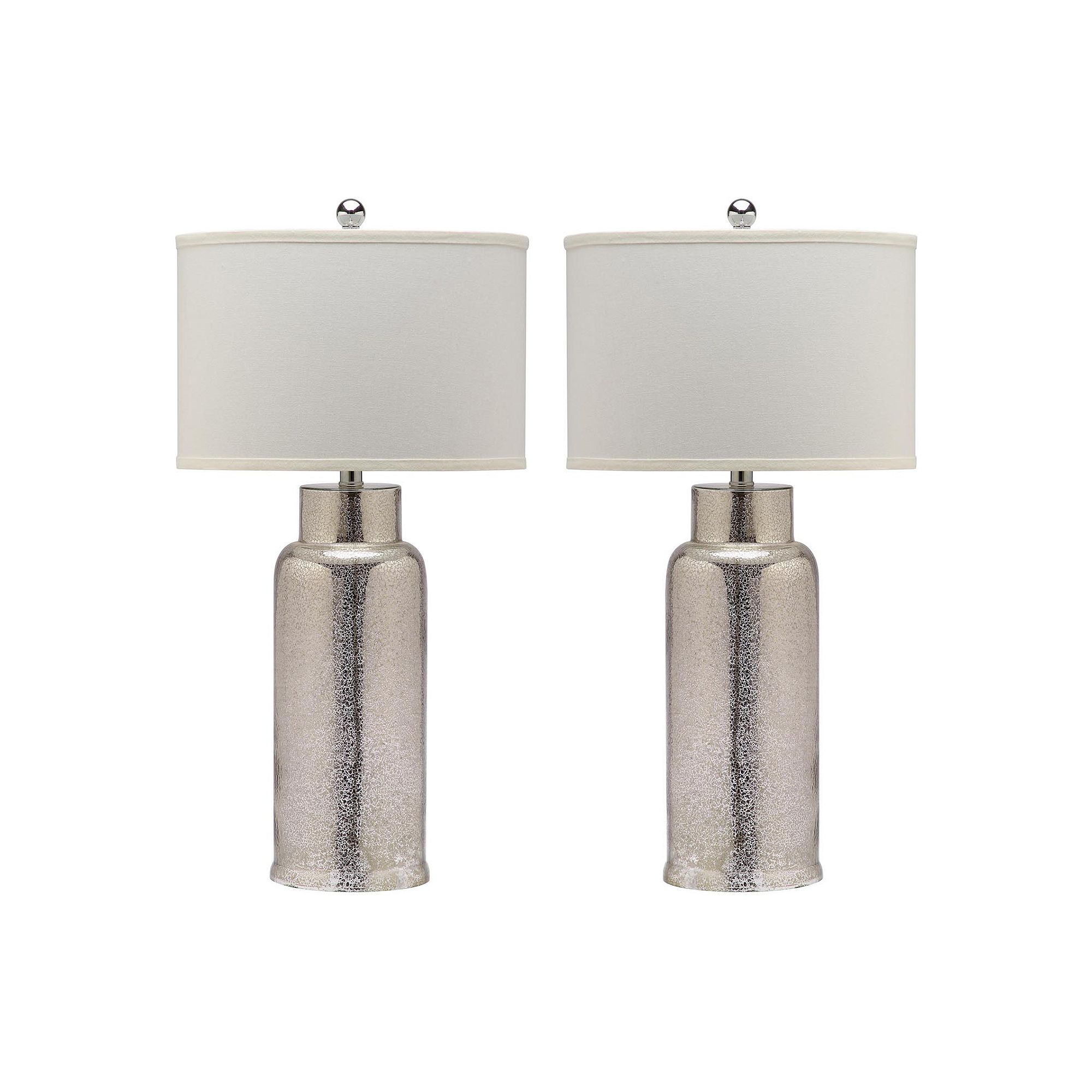Safavieh 2-piece Bottle Glass Table Lamp, Bronze