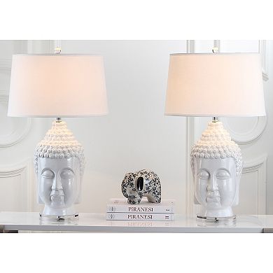 Safavieh 2-piece Serenity Buddha Table Lamp Set