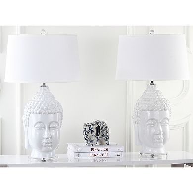 Safavieh 2-piece Serenity Buddha Table Lamp Set