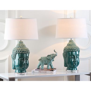 Safavieh 2-piece Serenity Buddha Table Lamp Set