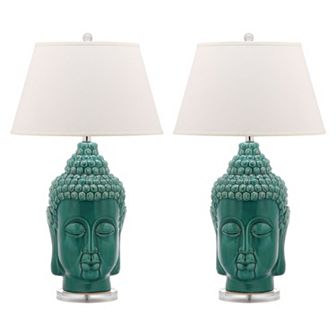 Safavieh 2 pc Serenity Buddha Table Lamp Set