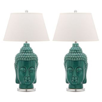 Safavieh 2 pc Serenity Buddha Table Lamp Set