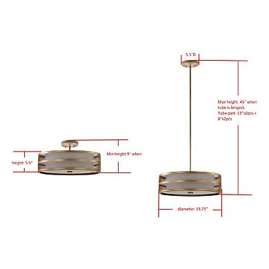 Safavieh Greta Veil Pendant Light