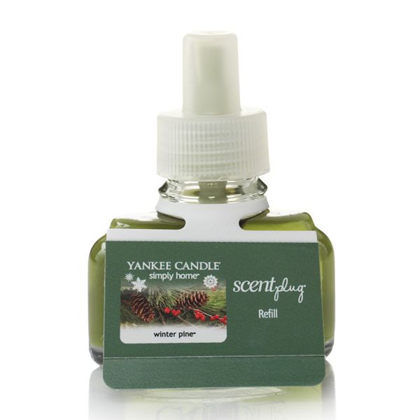 Yankee Candle Simply Home Winter Pine Scent Plug Electric Home Fragrancer Refill