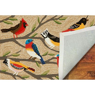 Liora Manne Frontporch Birds Indoor Outdoor Rug