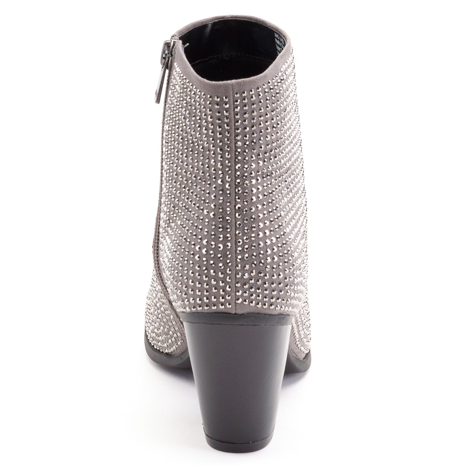 juicy couture women's rhinestone ankle boots