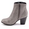 Juicy Couture Women's Rhinestone Ankle Boots