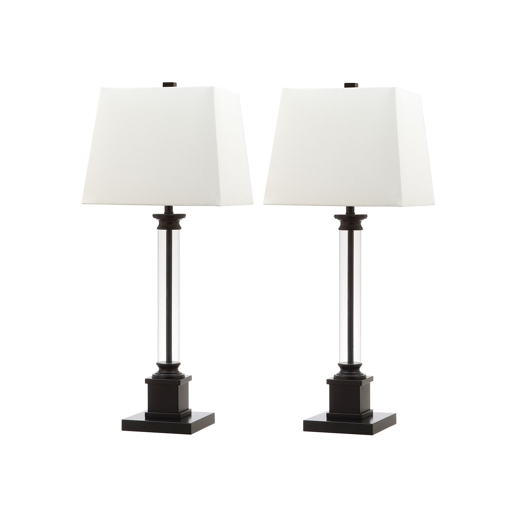 Safavieh 2-piece Davis Table Lamp Set, Black