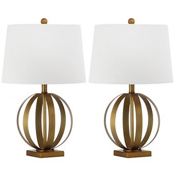 Safavieh 2 pc Euginia Sphere Table Lamp Set