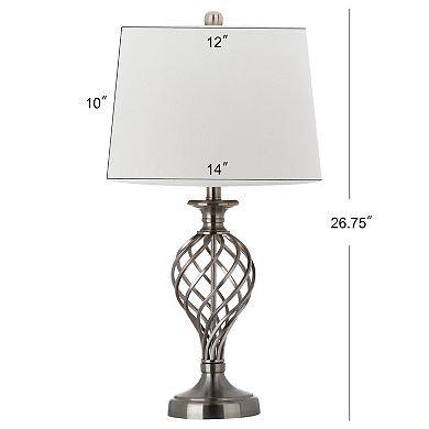 Safavieh 2-piece Lattice Urn Table Lamp Set