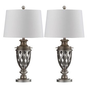 Safavieh 2 pc Byron Urn Table Lamp Set