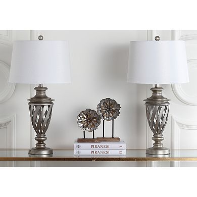 Safavieh 2-piece Byron Urn Table Lamp Set