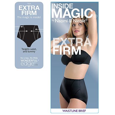 Naomi & Nicole® Ultra-Firm Control Shapewear Inside Magic® Waistline Brief 7924