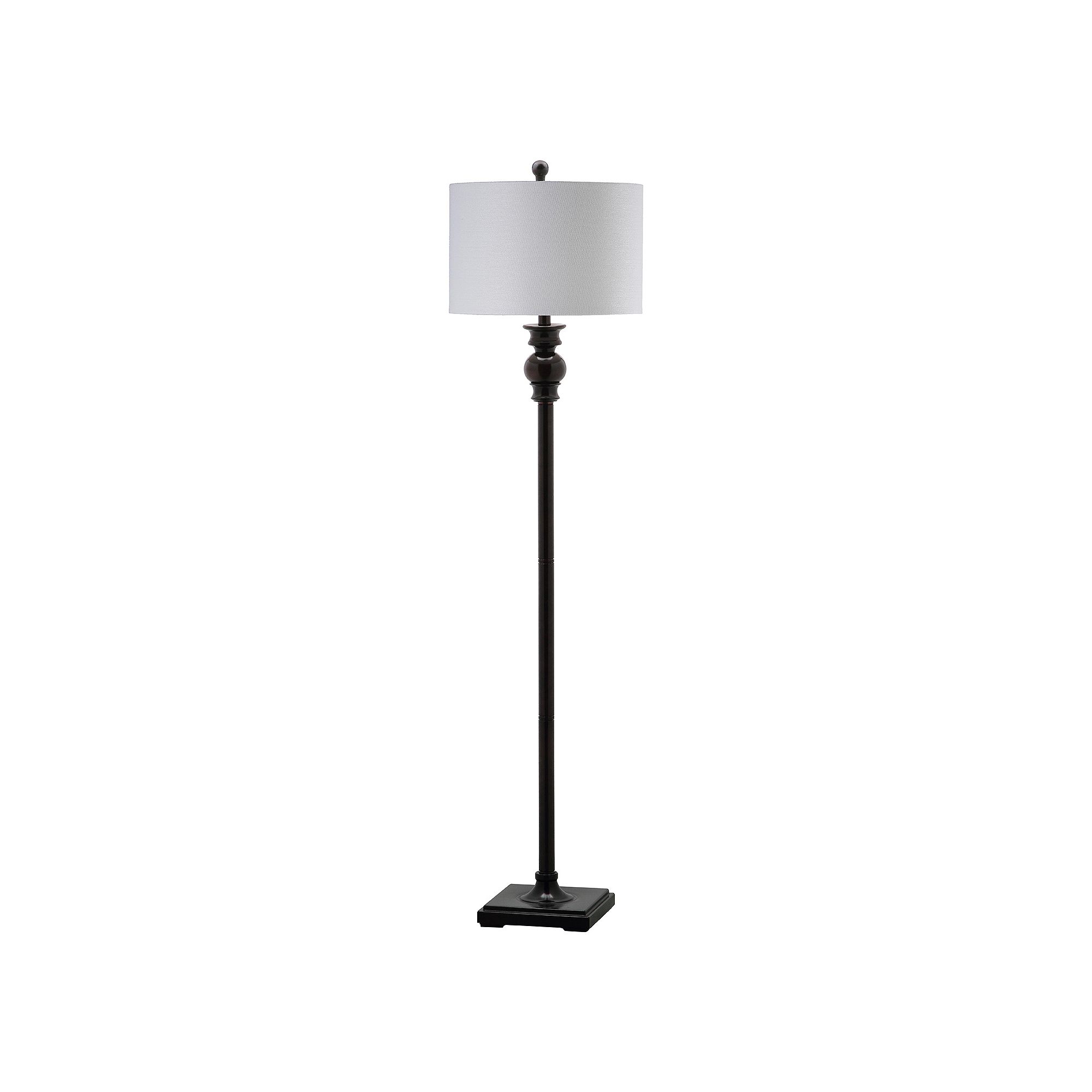 Safavieh Alphie Floor Lamp, Ebony