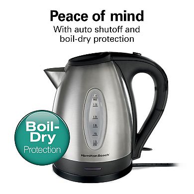 Hamilton Beach 1.7-Liter Electric Kettle