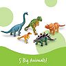 Learning Resources 5-piece Jumbo Dinosaurs Imaginative Playset 