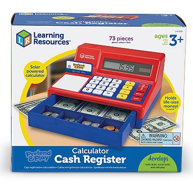 Learning Resources Pretend & Play Calculator Cash Register