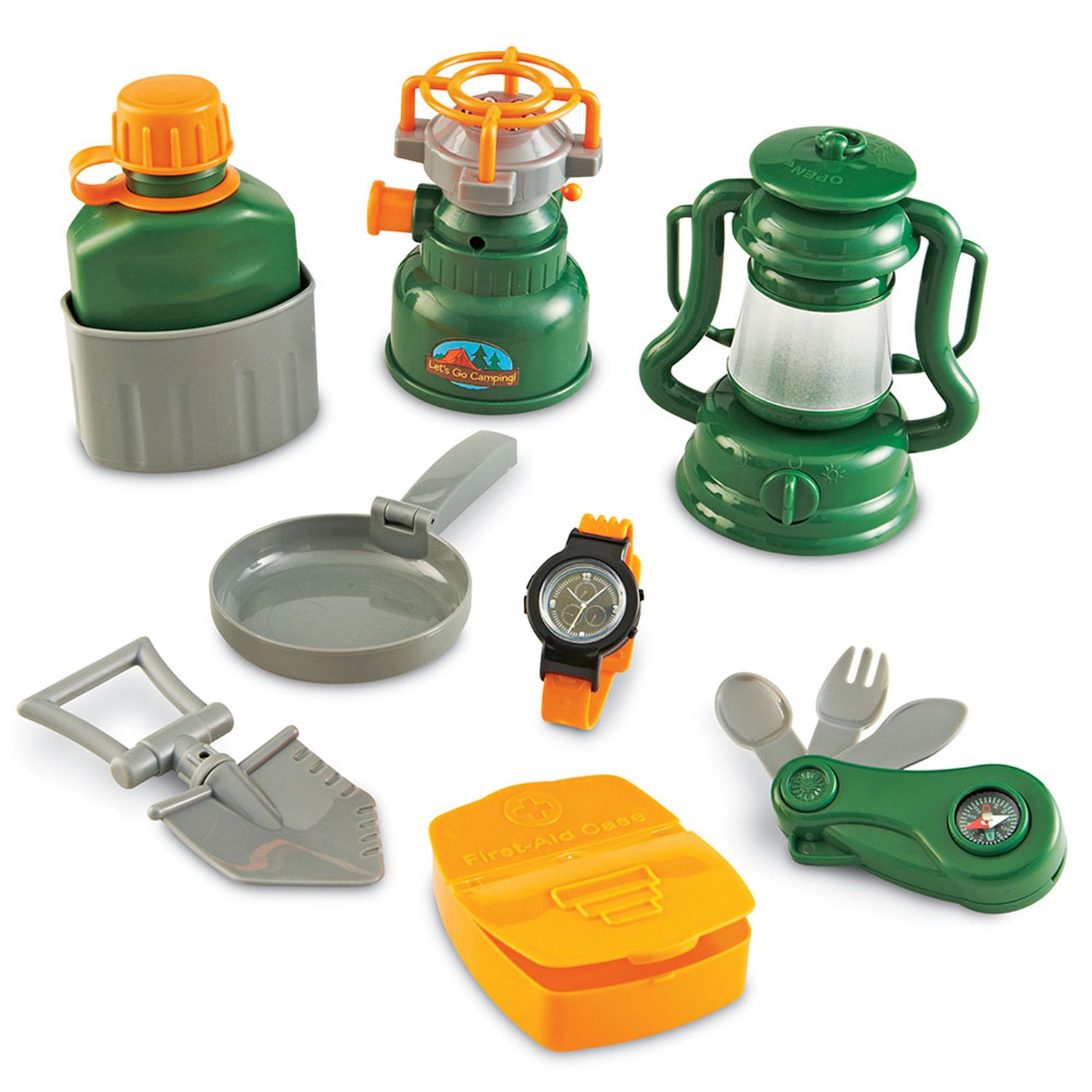 pretend play camp set