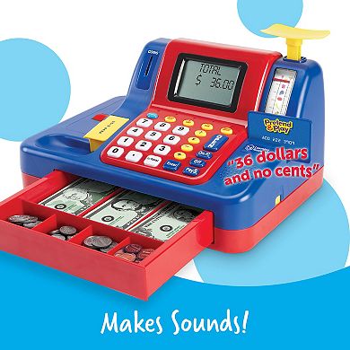 Learning Resources Pretend & Play Teaching Cash Register