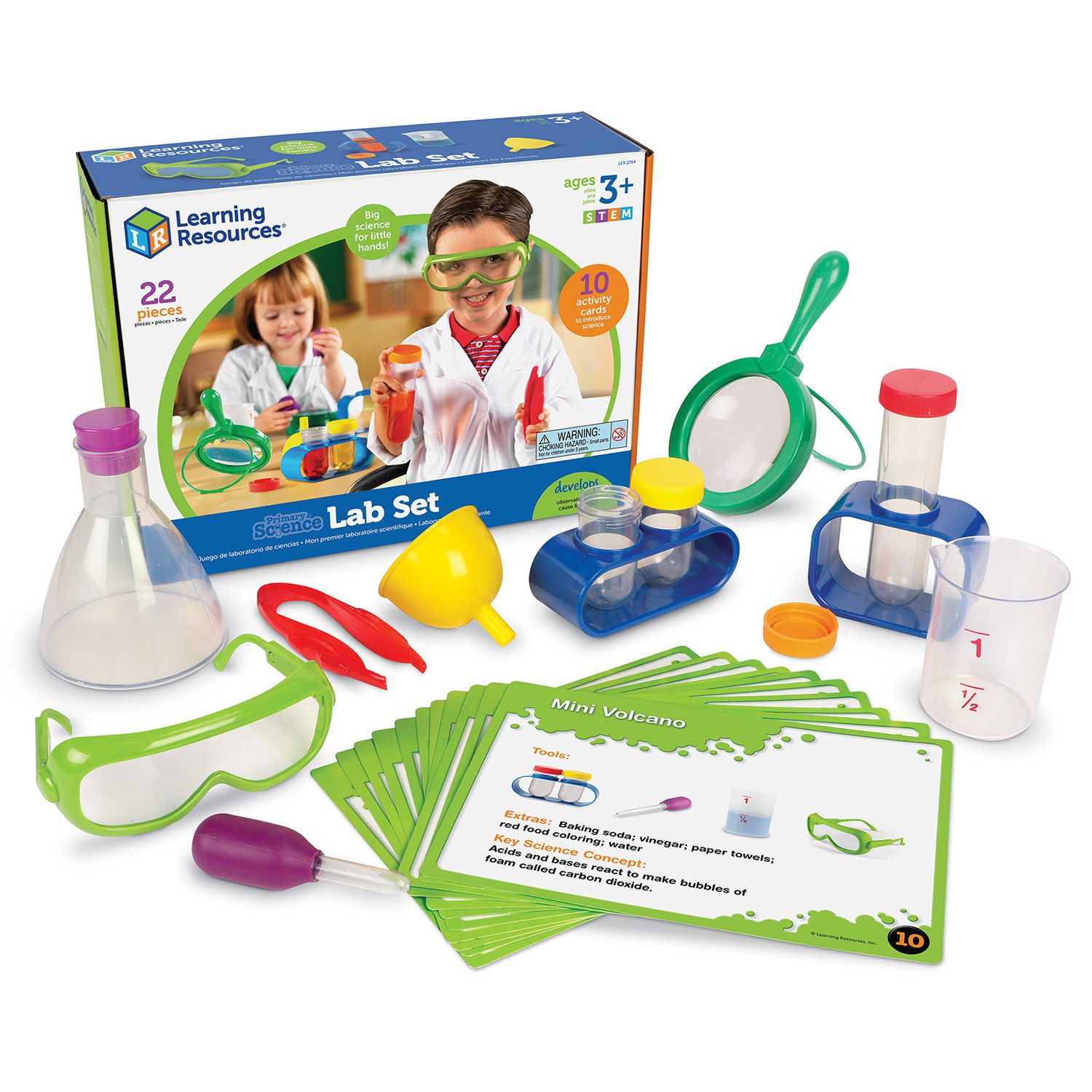 hand2mind Starter Science Graduated Cylinder Set, Science Lab