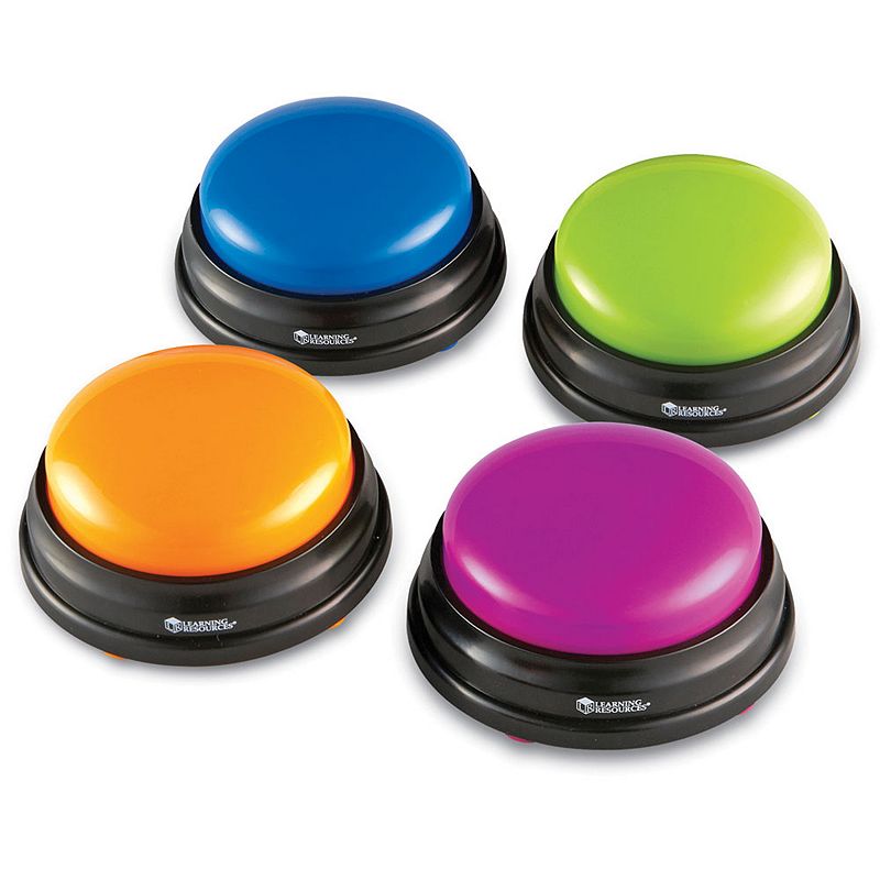 Answer Buzzers Set by Learning Resources, Multicolor