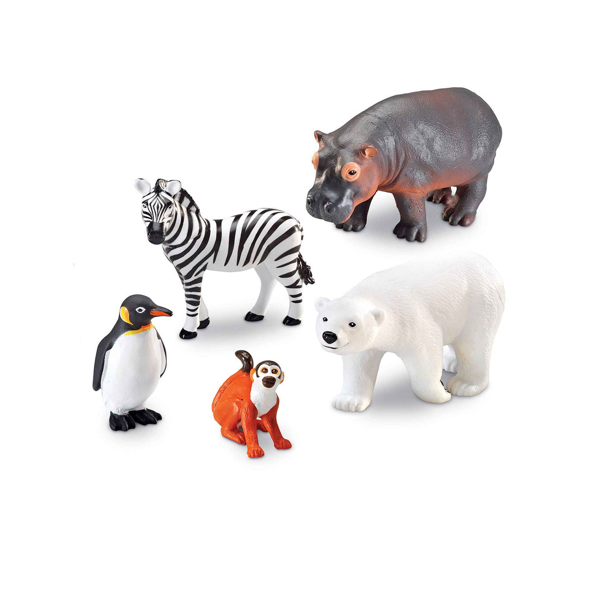 Learning Resources 5-pc. Jumbo Zoo Animals, Multi