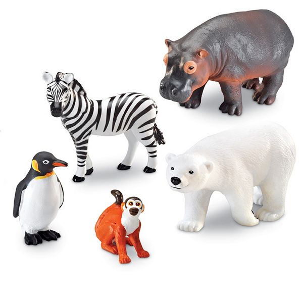 Learning Resources 5-pc. Jumbo Zoo Animals
