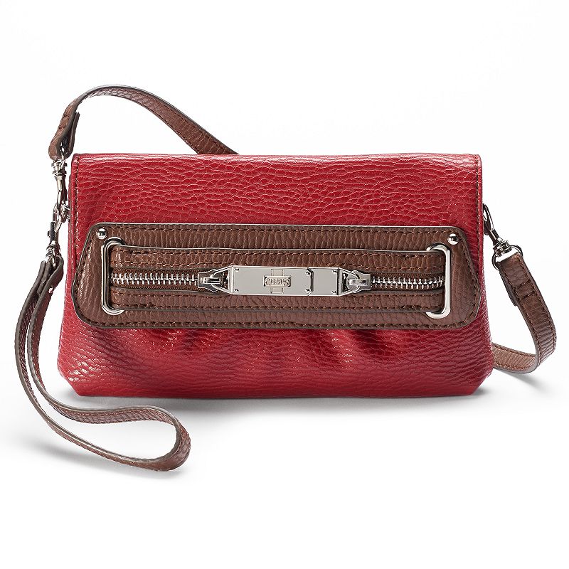 Red Colorblock Leather Handbag | Kohl's